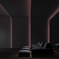 Audiovisual Room of Film and Television Hall 3d model