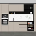 Modern Sideboard Cabinet Wine Cabinet Beverage Cabinet Constant Temperature Wine Cabinet Water Bar 3d model