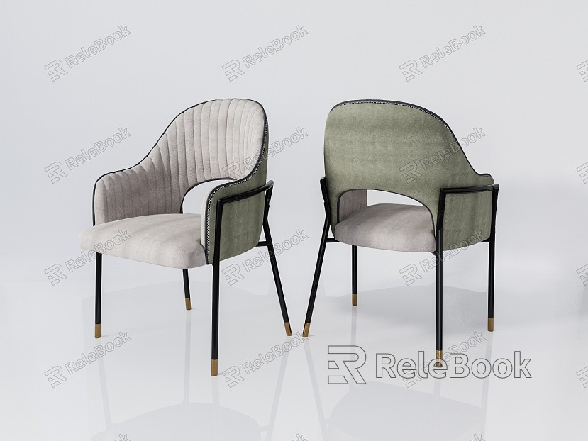 Modern Dining Chair Dining Chair Leisure Chair model