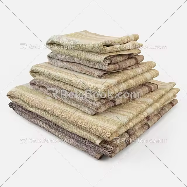 Towel 3d model