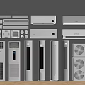 Various Types Of Air Conditioner Units Including Wall Mounted And Floor Standing Models