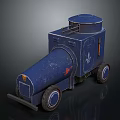 Turret Turntable Railgun Sci-fi Tower Defense Game Tower Defense Sci-fi Turret Game Turret Game Battery 3d model