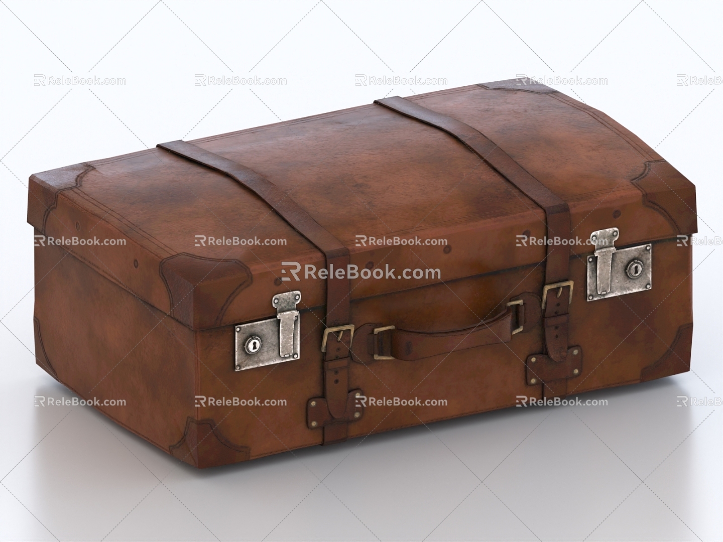 Old Luggage Vintage Luggage Old Luggage 3d model