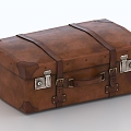 Old Luggage Vintage Luggage Old Luggage 3d model