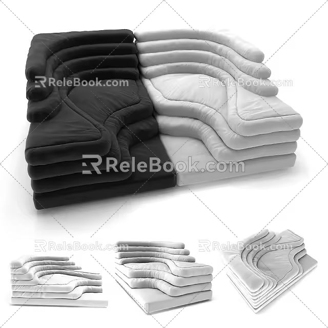 Alien sofa 3d model