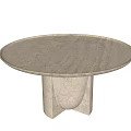 Round table 3d model