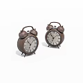Old alarm clock 3d model
