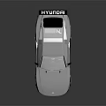 Silver Modern Sports Car With Sleek Body Rear Spoiler And Large Wheels
