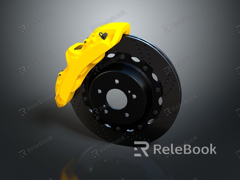 Modern wheel hub new tire car tire model