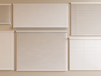 venetian blinds curtain roller blinds 3d model