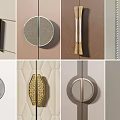 Stylish Decorative Door Handles With Various Modern Shapes And Materials For Home Cabinet Furniture
