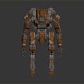 Mecha Warrior Mecha Soldier Machine Armor Mechanical Armor 3d model