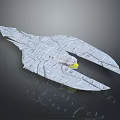 Modern fighter sci-fighter sci-fighter space fighter 3d model