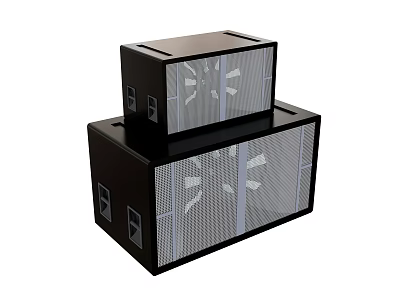audio speaker 3d model