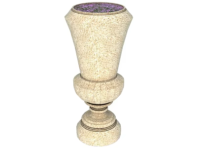 Jane Ou Flower Bowl 3d model