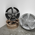 Hyundai wheel hub car hub 3d model