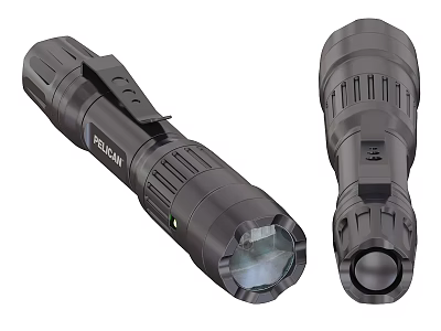 PATTON Flashlight With Durable Design And LED Light For Daily Use Electrical Appliances 3d model
