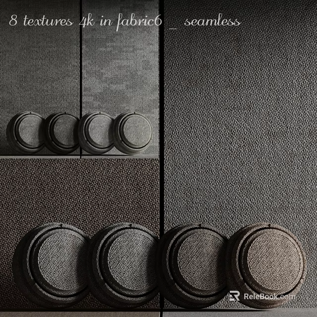 Circular Building Components Showcasing Detailed Textures And Material Varieties 3d model 