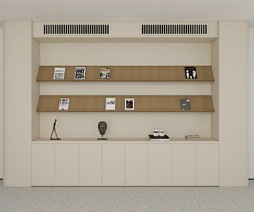 bookcase shelf bookcase 3d model