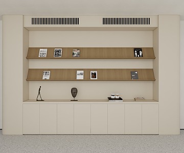 bookcase shelf bookcase 3d model