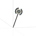 Weapon Axe Tomahawk 3d model