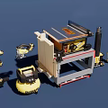 Industrial Equipment Including Table Saw Angle Grinder Vacuum And Power Tools