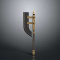 Tomahawk Axe Wooden Axe Handle Axe Mountain Axe Chopping Wood Axe Chopping Wood Axe Magic Axe 3d model