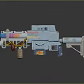 Science Fiction Weapon Future Weapon Science Fiction Equipment Concept Weapon Next Generation Weapon Next Generation Equipment 3d model