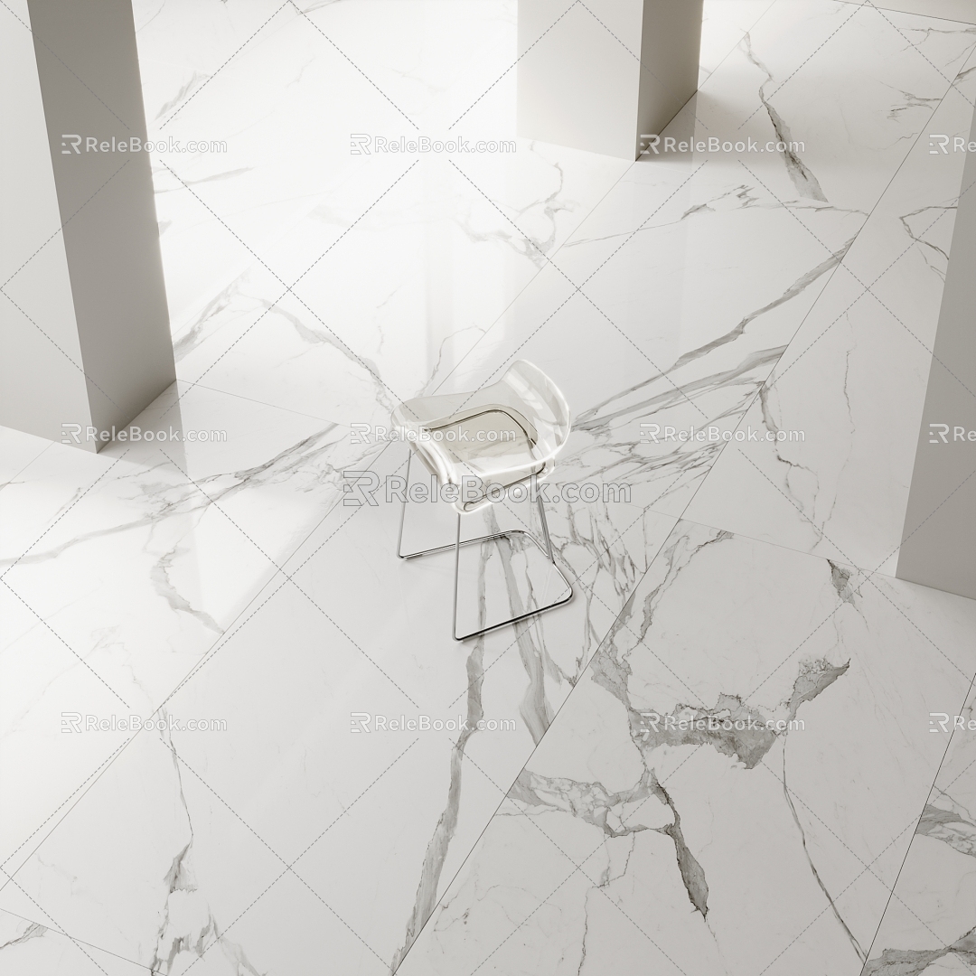 Modern Floor Tile Marble Floor Tile 3d model