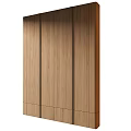 Modern Wooden Wardrobe Design With Sleek Lines And Spacious Storage Areas