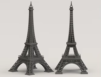 Eiffel Tower Landmarks 3d model