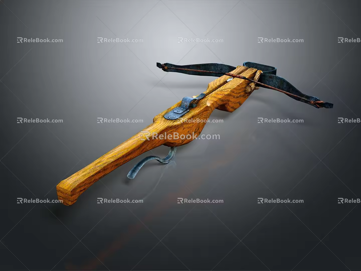 Crossbow Mechanical Crossbow Shift Bow and Arrow Shoot Far Equipment Weapons High-tech Crossbow 3d model