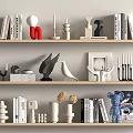 Modern ornaments combination 3d model