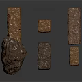 Different Types Of Building Stones With Varied Textures Shapes And Colors