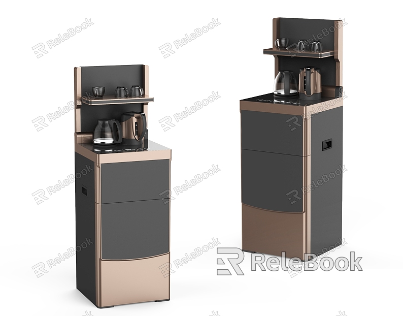 Modern tea bar machine model