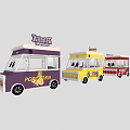 Yellow Food Truck Serving Street Food With Durros Sign Modern Design For Mobile Catering