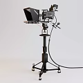 Professional Digital Mobile Phone Live Streaming Stand With Wheeled Base 3d model
