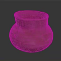 Handcrafted Terracotta Pottery Sculpture With Rounded Body And Textured Surface