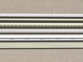 European plaster line 3d model