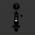 Modern Tactical Sniper Rifle With Telescopic Sight And Metal Body Design