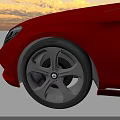 Red Car Multiple Angles Exterior Design Interior Details And 3D Rendering