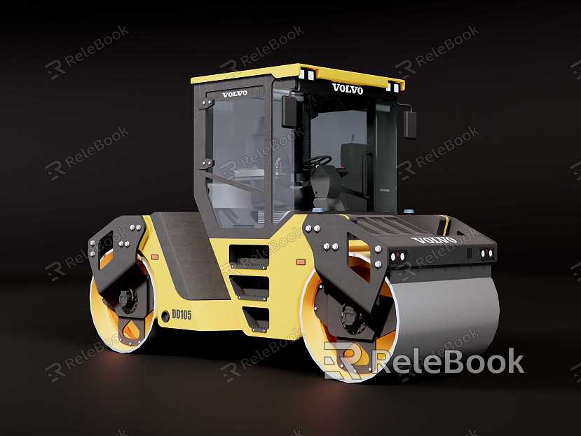 Road roller Engineering equipment Engineering machinery model