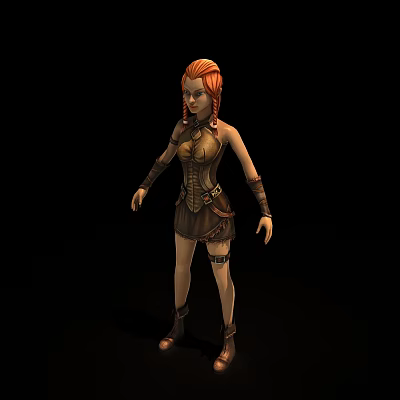 Modern Game Characters Characters 3d model
