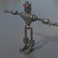 Robot AI Intelligent Robot Artificial Intelligent Robot Future Low Face Number Low Model Simple Model Game Sub-era Film and Television Level Super Realism 3d model