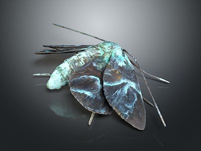 Modern Moth Animal Anime Character 3d model