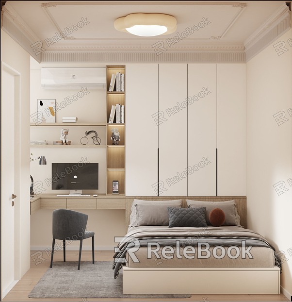 French Second Bedroom model