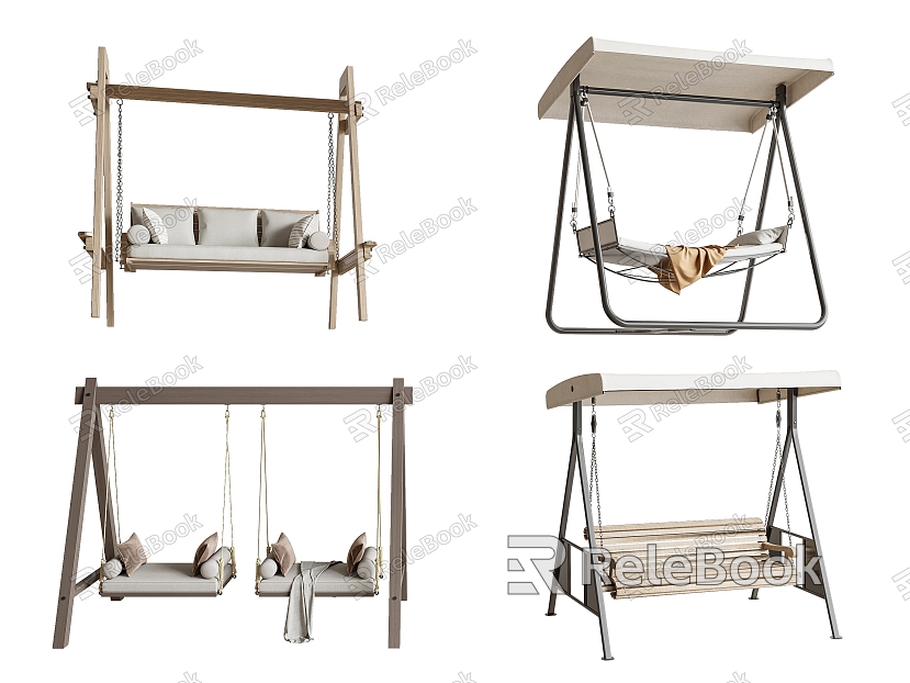 Modern Swing Chair Outdoor Swing model