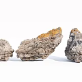Natural Stone And Wood Pieces Showcasing Diverse Textures And Natural Shapes