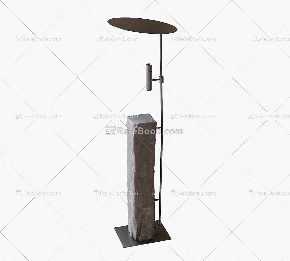 Modern floor lamp 3d model