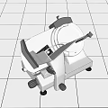 Stainless Steel Commercial Food Slicer For Professional Kitchen Use With Heavy Duty Design